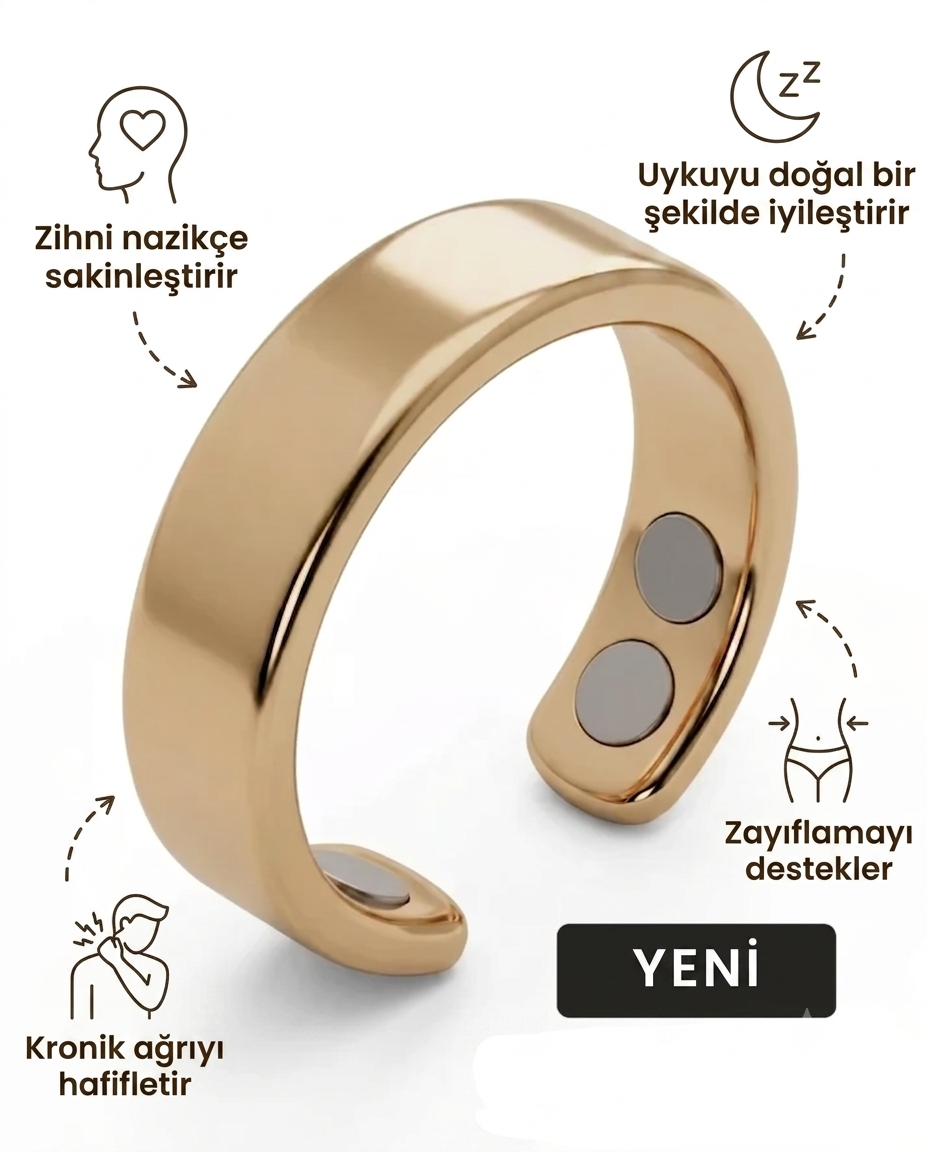 Manyetify™ - Ayarlanabilir Manyetik Yüzük
